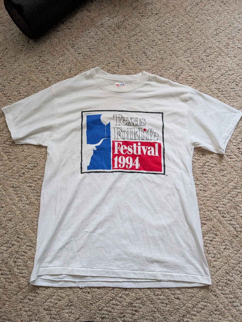Vintage 90s Texas Folklife Festival Graphic T-shirt 1994 Made In USA Retro Vtg